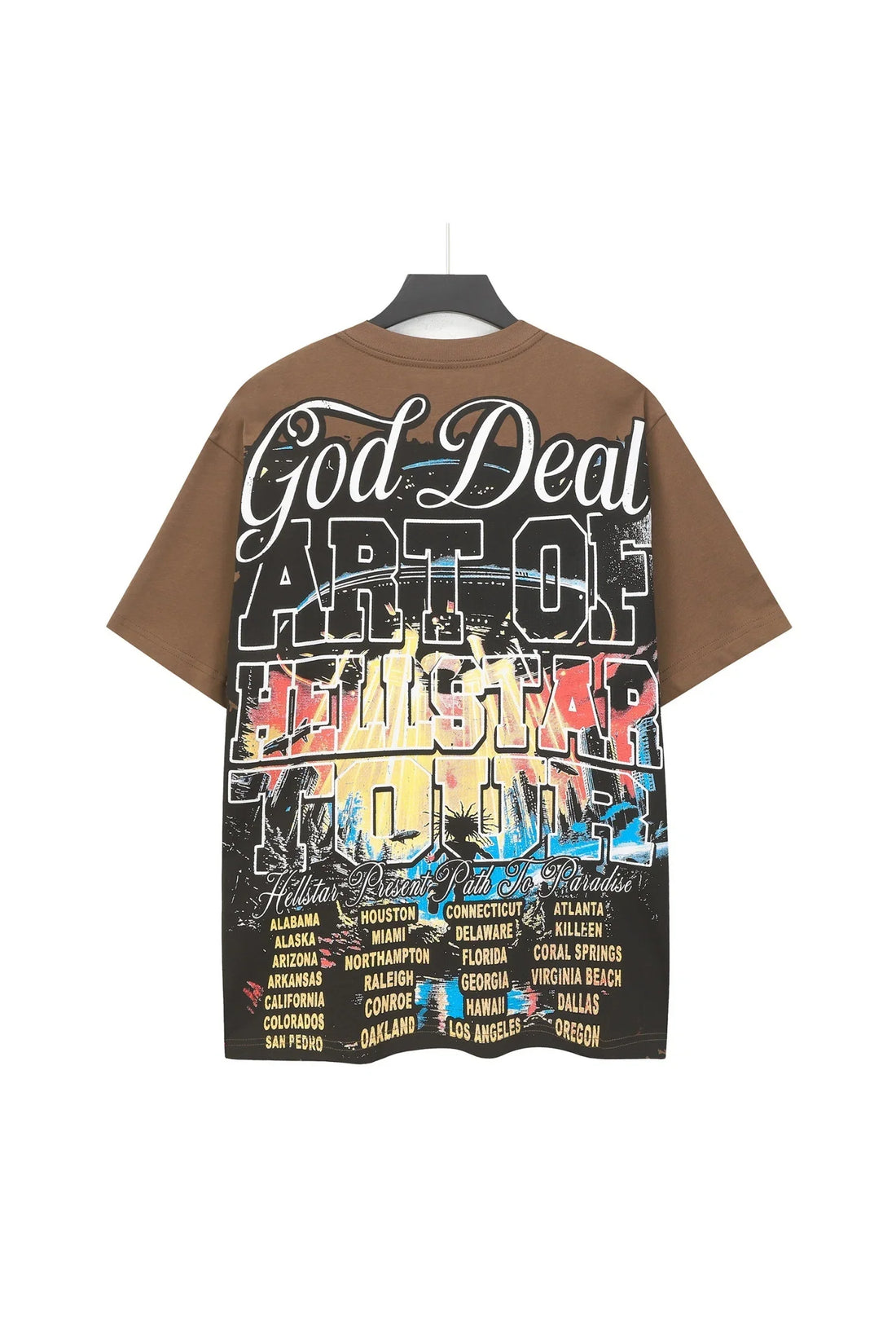 Dark Series: Virtual World Brown Shirt