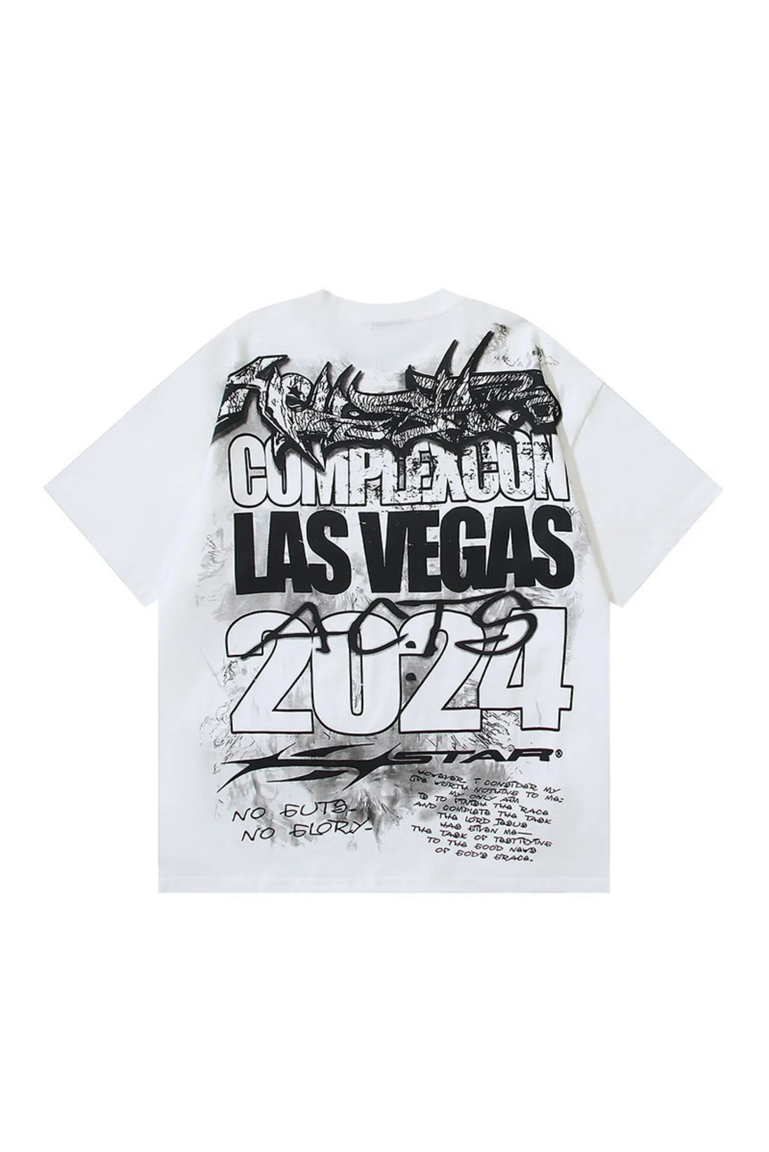 Dark Series: Burning Flame White Shirt