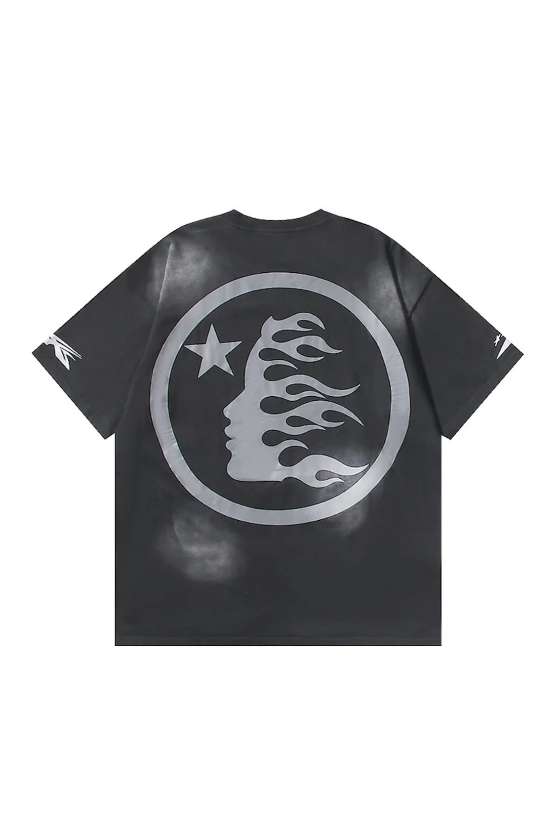 Dark Style: Sports Text Black Shirt