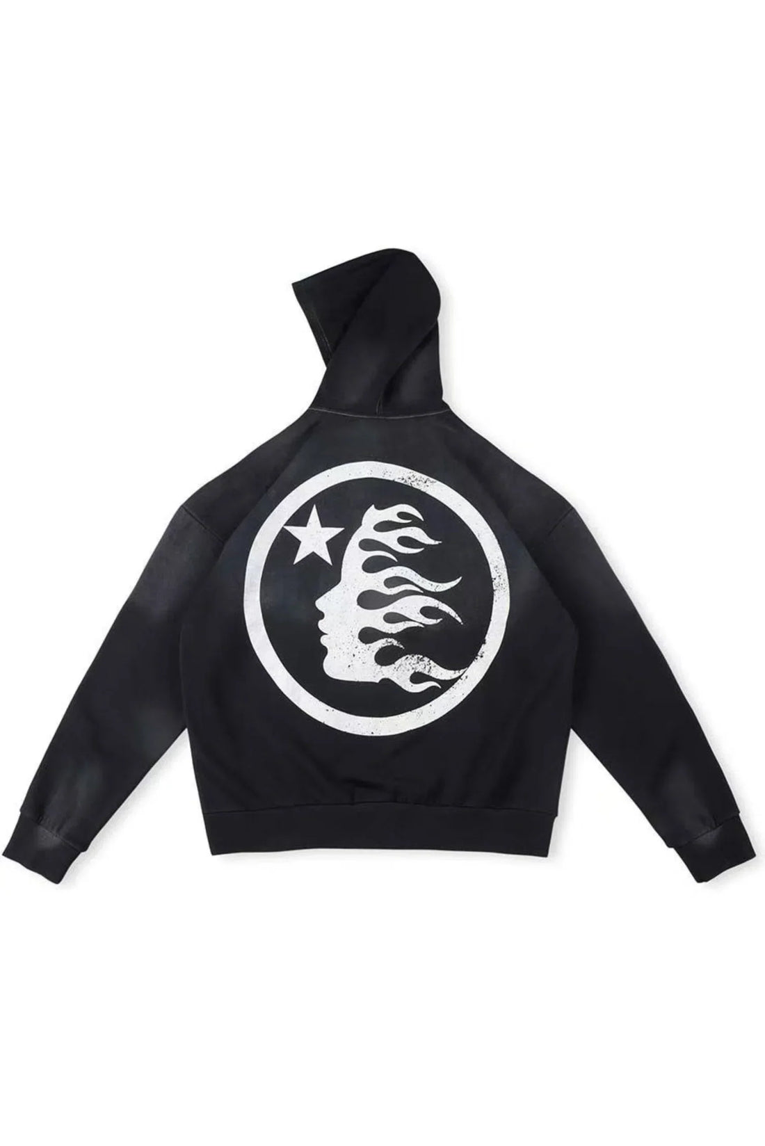 Hellstar Studios Records Zip Hoodie Black
