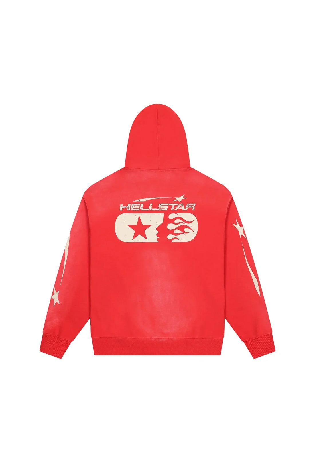 Red Hellstar Kids Pullover Hoodie
