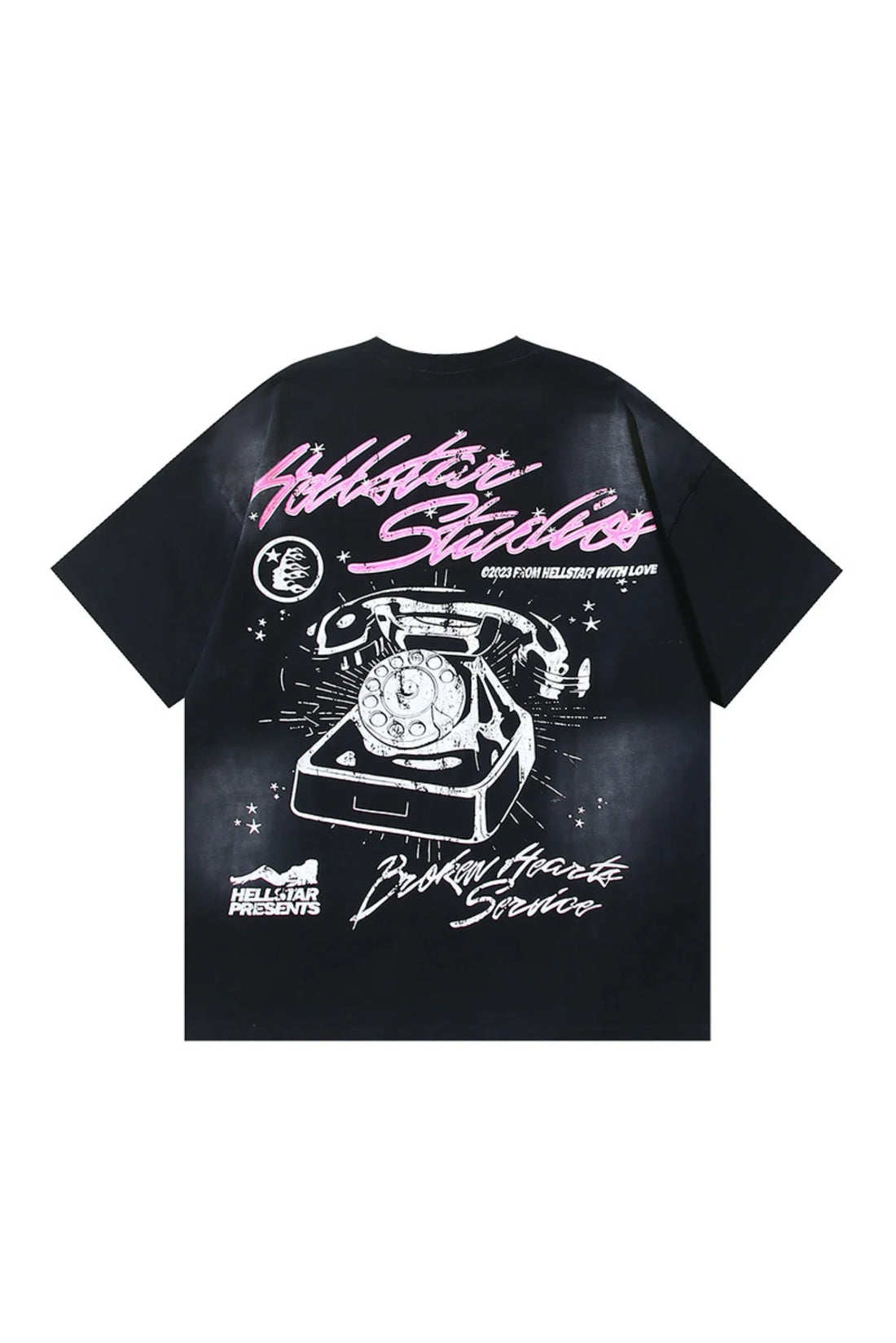 Dark Series: Phone Girl Black T-shirt