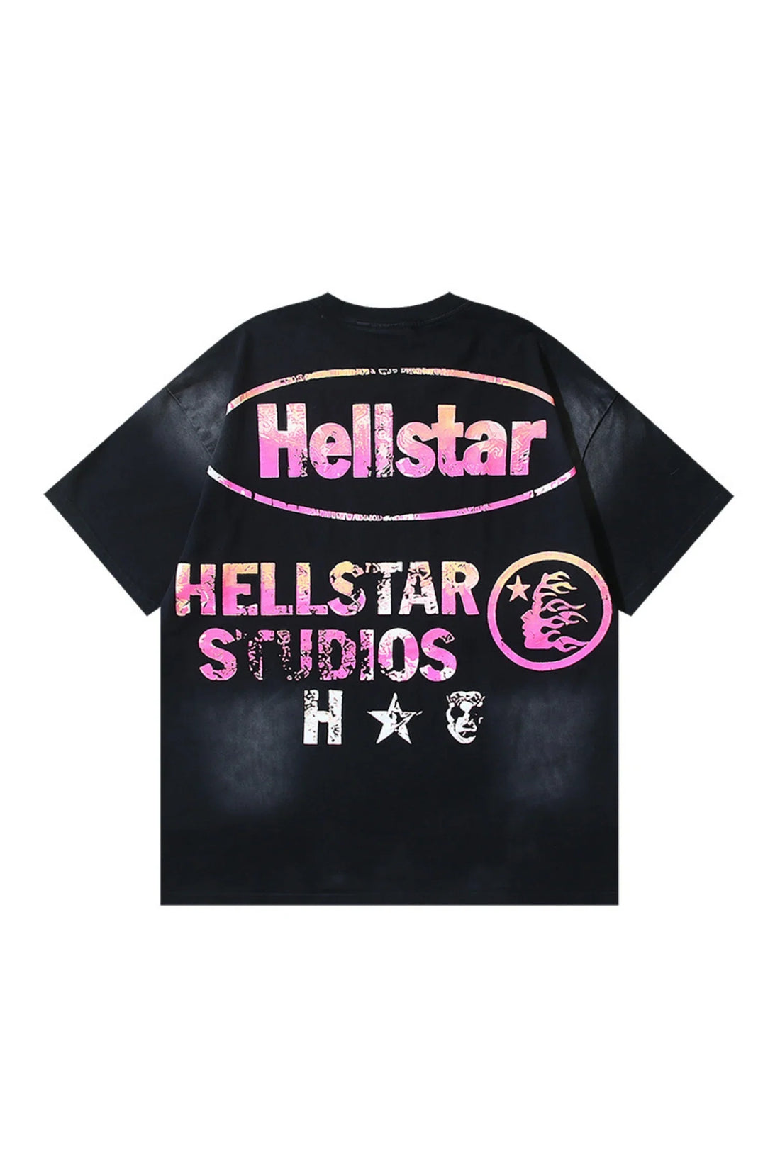 Dark Series: Face Printed Black T-shirt