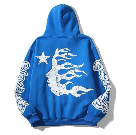 Hellstar Hoodie Blue