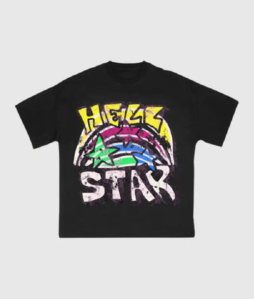 HellStar Studio Graphic Black T-Shirt