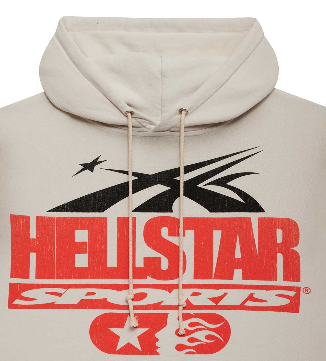 Hellstar Sports 'Beat Us' Hoodie White