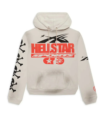 Hellstar Sports 'Beat Us' Hoodie White