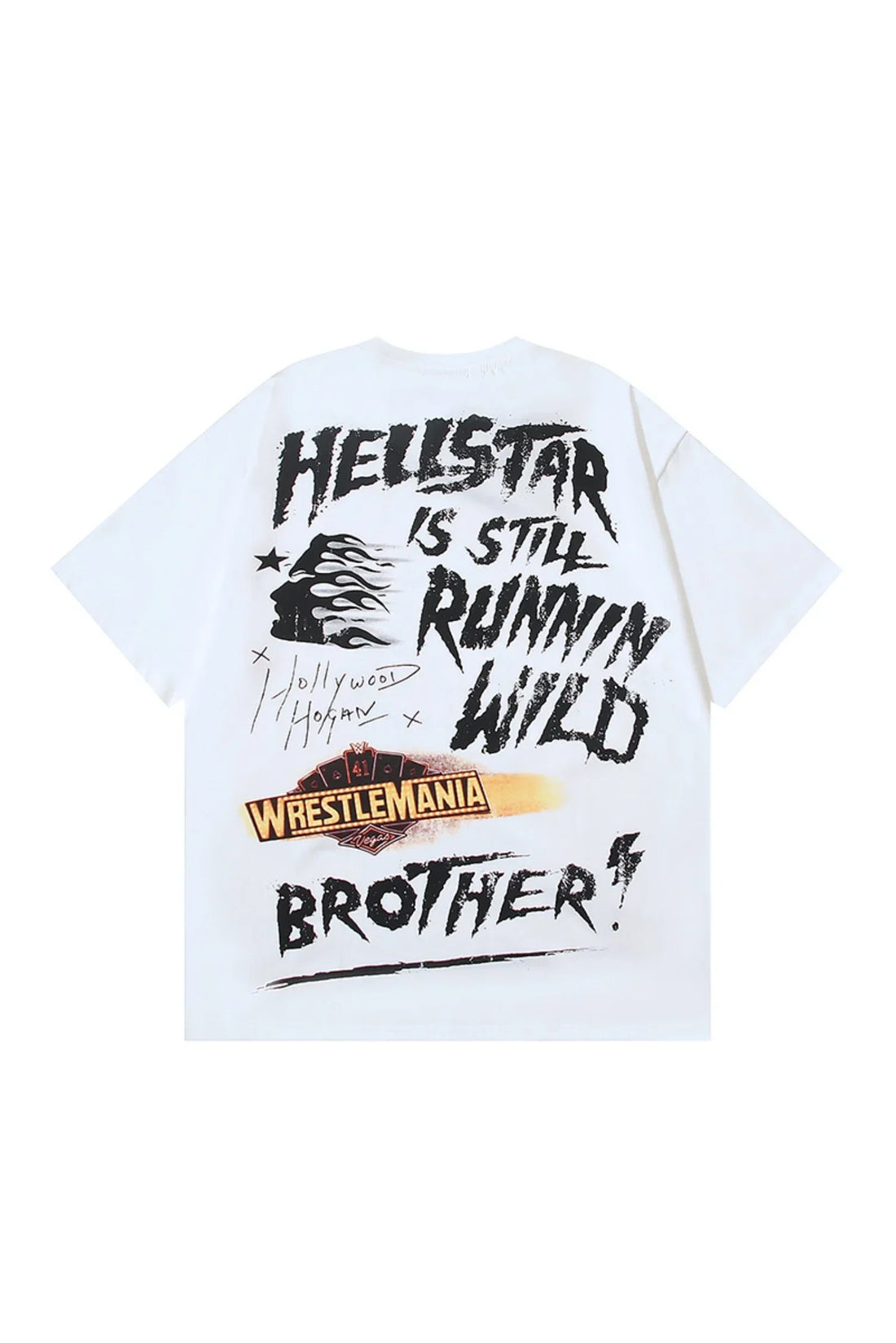 HellStar Studio Retro Printed White T-shirt